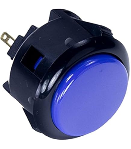 Amazon.co.jp: GamerFinger 30mm ネジ式/ブラックベース/アケコン交換